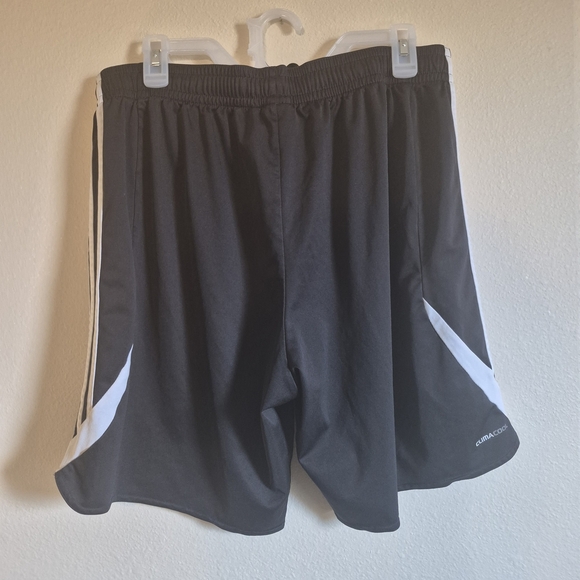 Adidas Black and White Sports Shorts - Picture 2 of 4